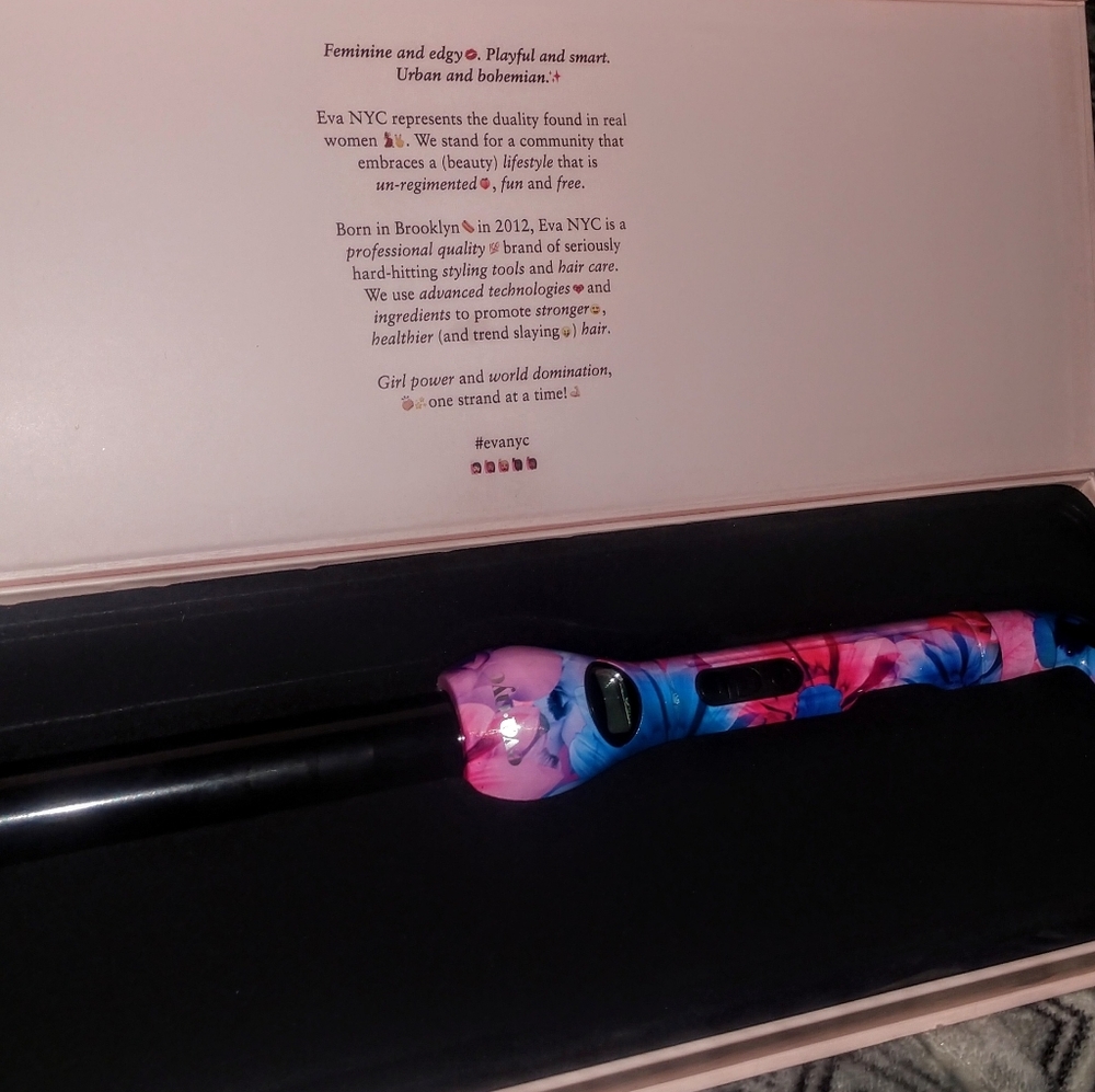 Eva•NYC healthy heat Clip-free Curler 1in